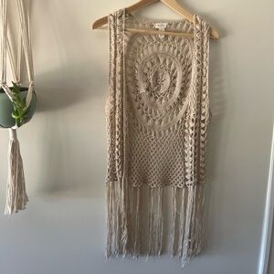 Boho kimono tank